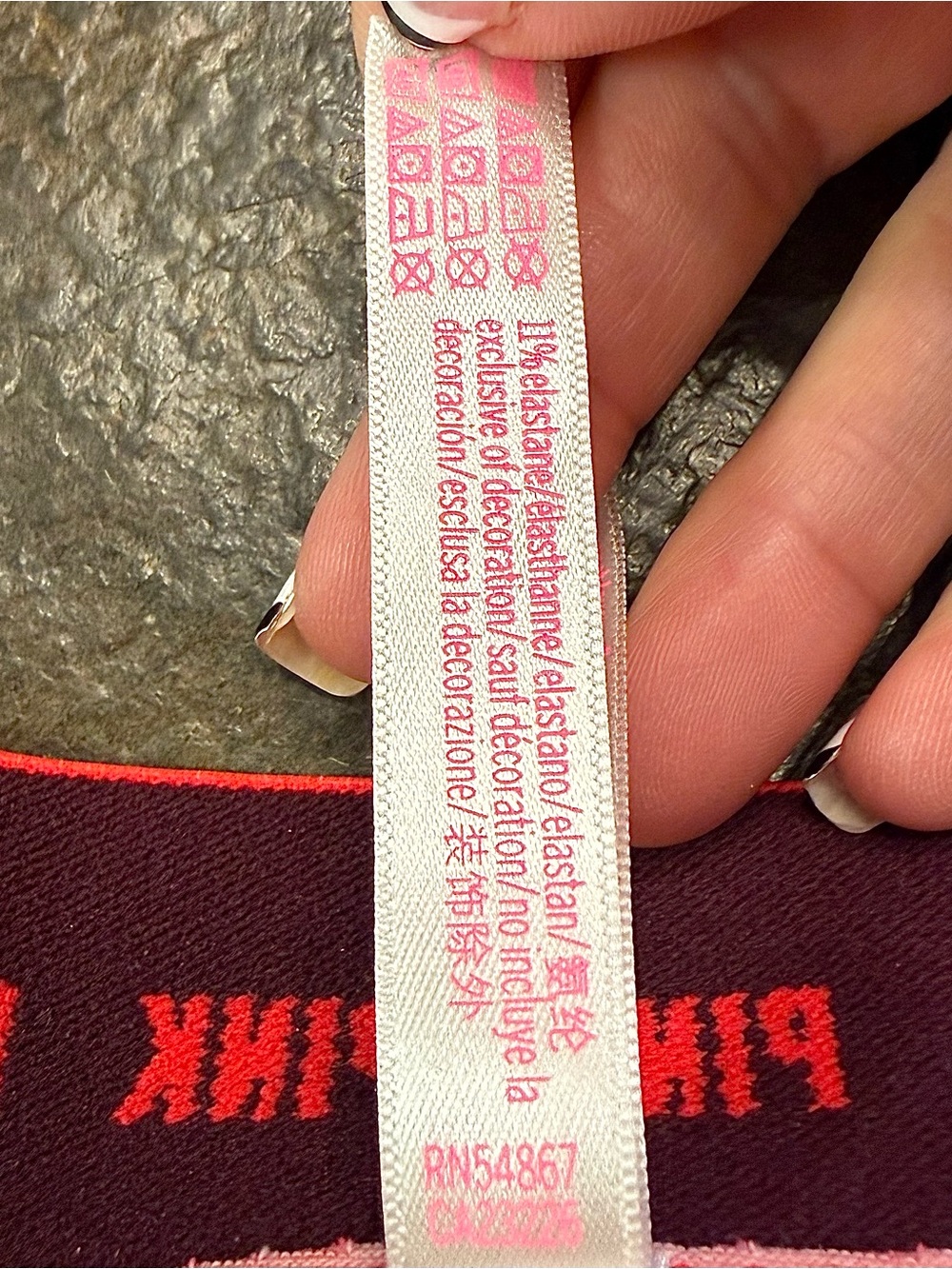 PINK Victoria's Secret Red & Light Blue Cotton Bikini Panty Set - Picture 13 of 16